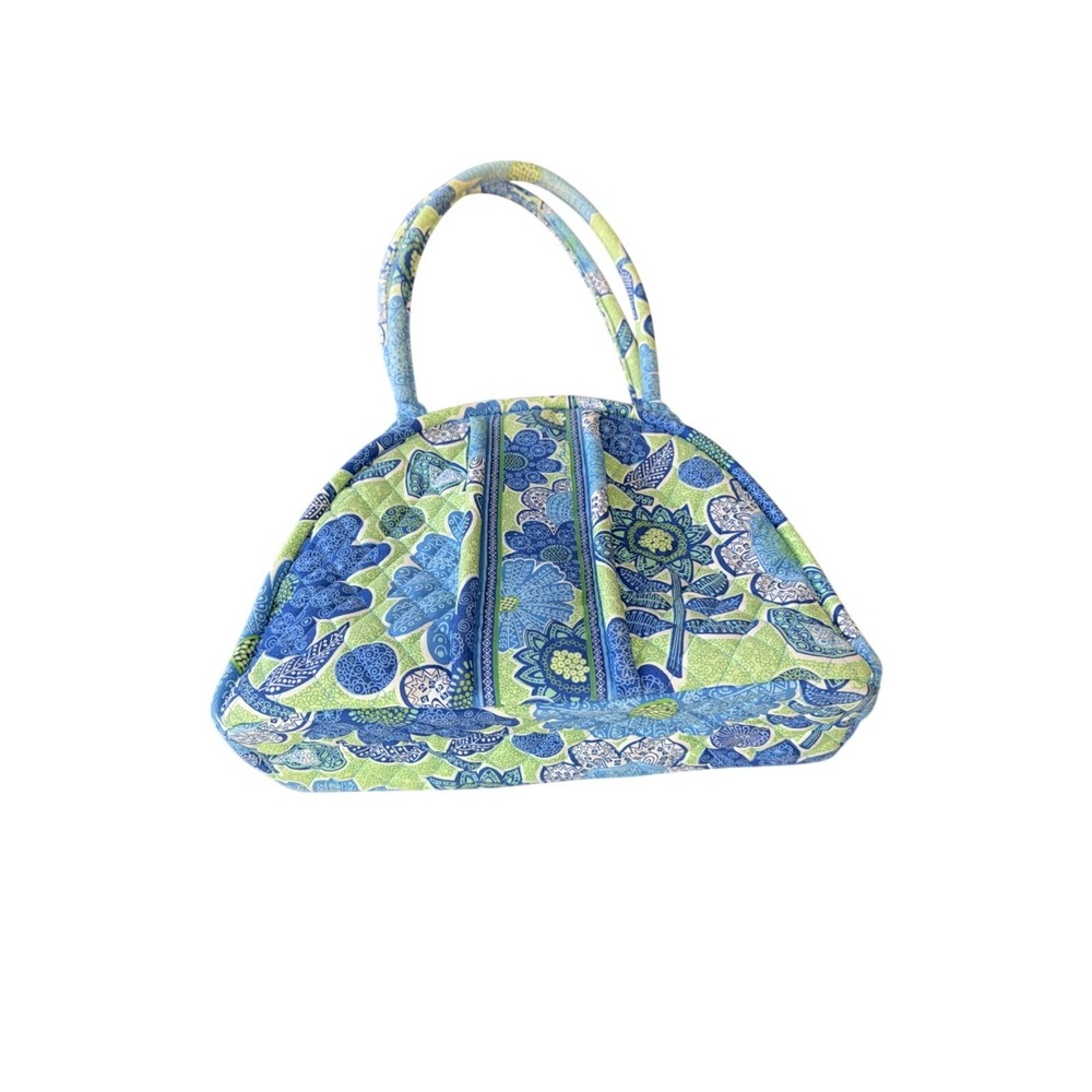 Vera Bradley Eloise Doodle‎ Daisy Kiss Lock ClamShell Shoulder Bag